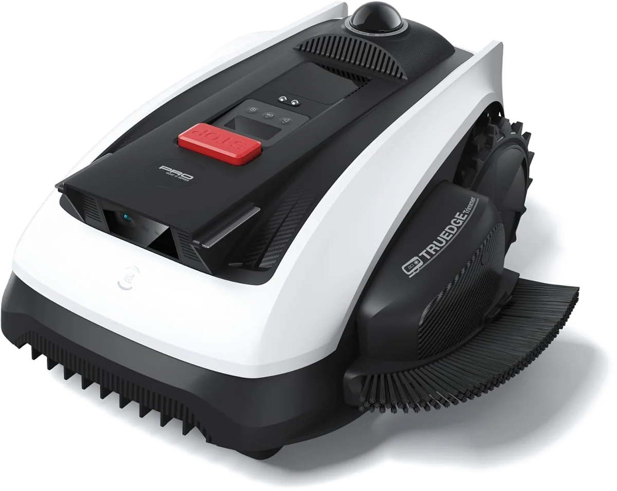 ECOVACS Goat O1000 LiDAR PRO Robot Lawn Mower, Wire-Free Mapping with LiDAR Navigation, AI Obstacle Avoidance, Smart Edge Mowing, App Control, for Lawns Up to 1/4 Acre